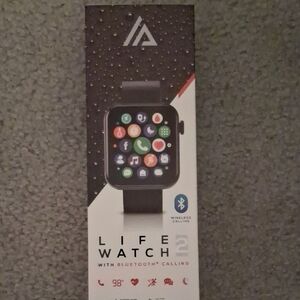 2 Smartwatch with Bluetooth Calling - Black